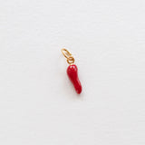 Cornicello necklace charm gold