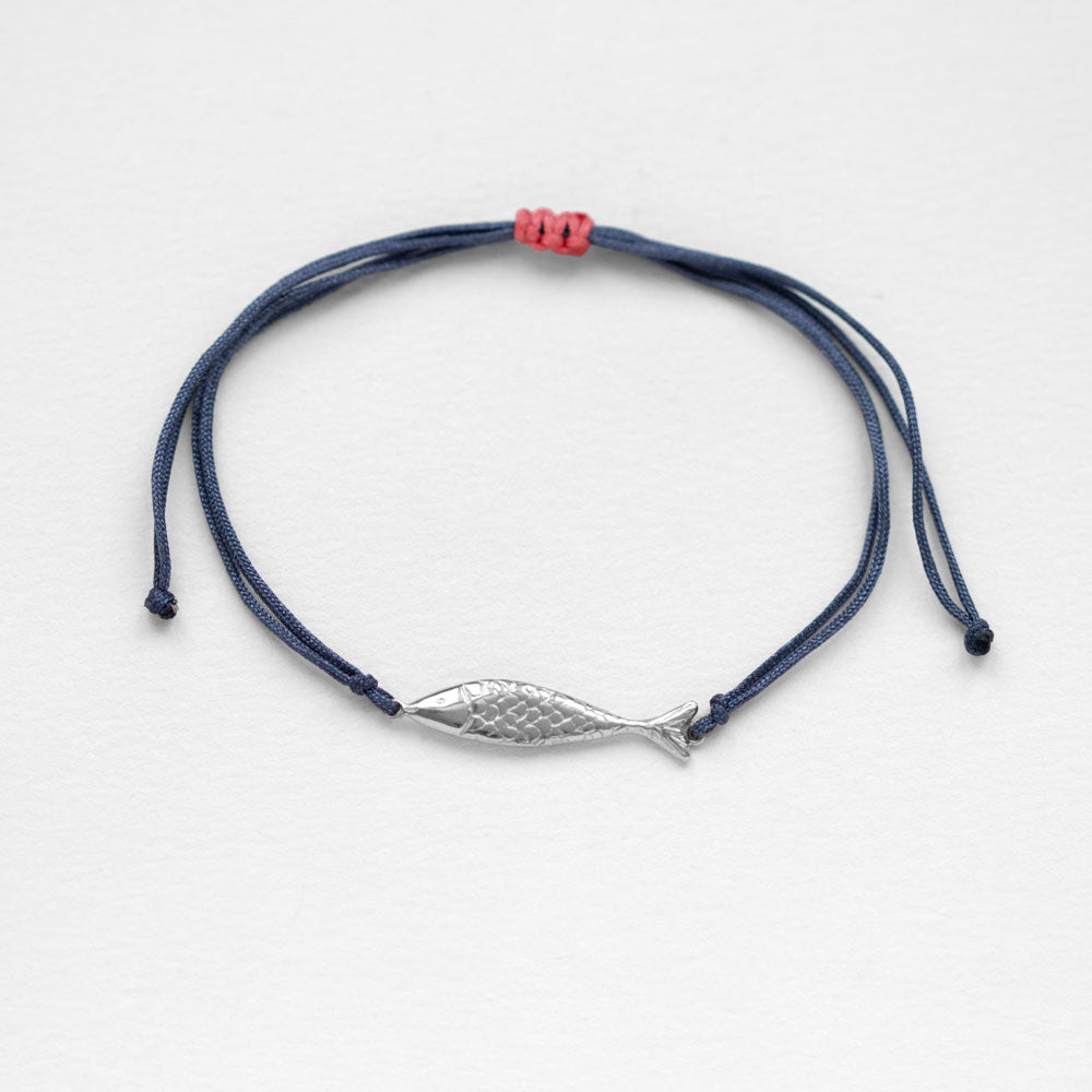 Diving barbouni bracelet silver