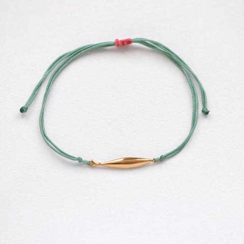 Diving sardela bracelet gold