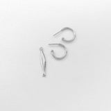 Diving sardela earring charm silver