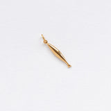 Diving sardela necklace charm gold