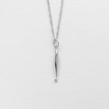 Diving sardela necklace charm silver
