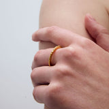 Hiking ring gold
