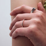 Hiking ring silver