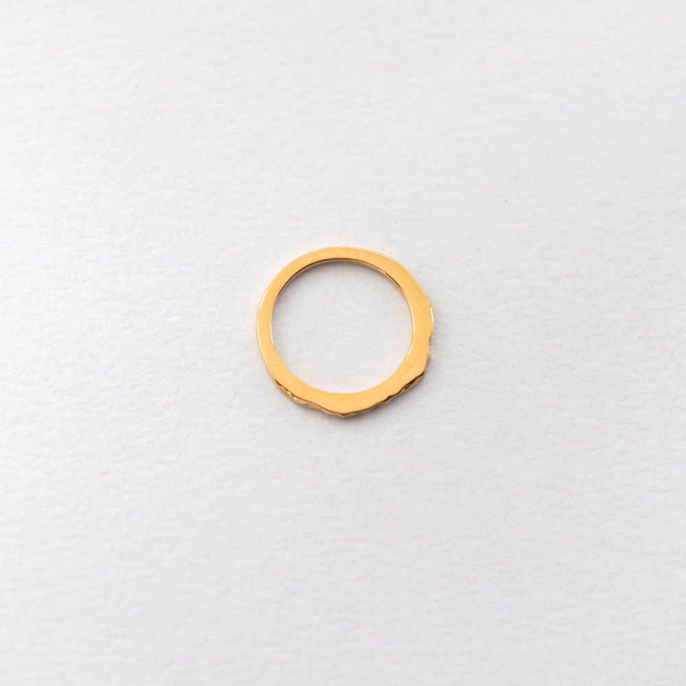 Hiking ring gold