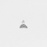 Mermaid earring charm silver