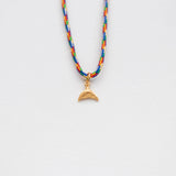 Mermaid  necklace with thread gold