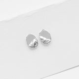 Sailing stud earrings silver