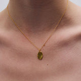 Sailing necklace gold