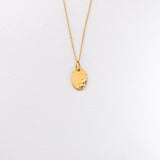Sailing necklace gold