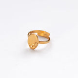 Sailing open ring gold
