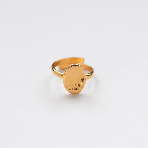 Sailing open ring gold