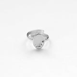 Sailing open ring silver