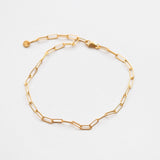Stevie anklet gold