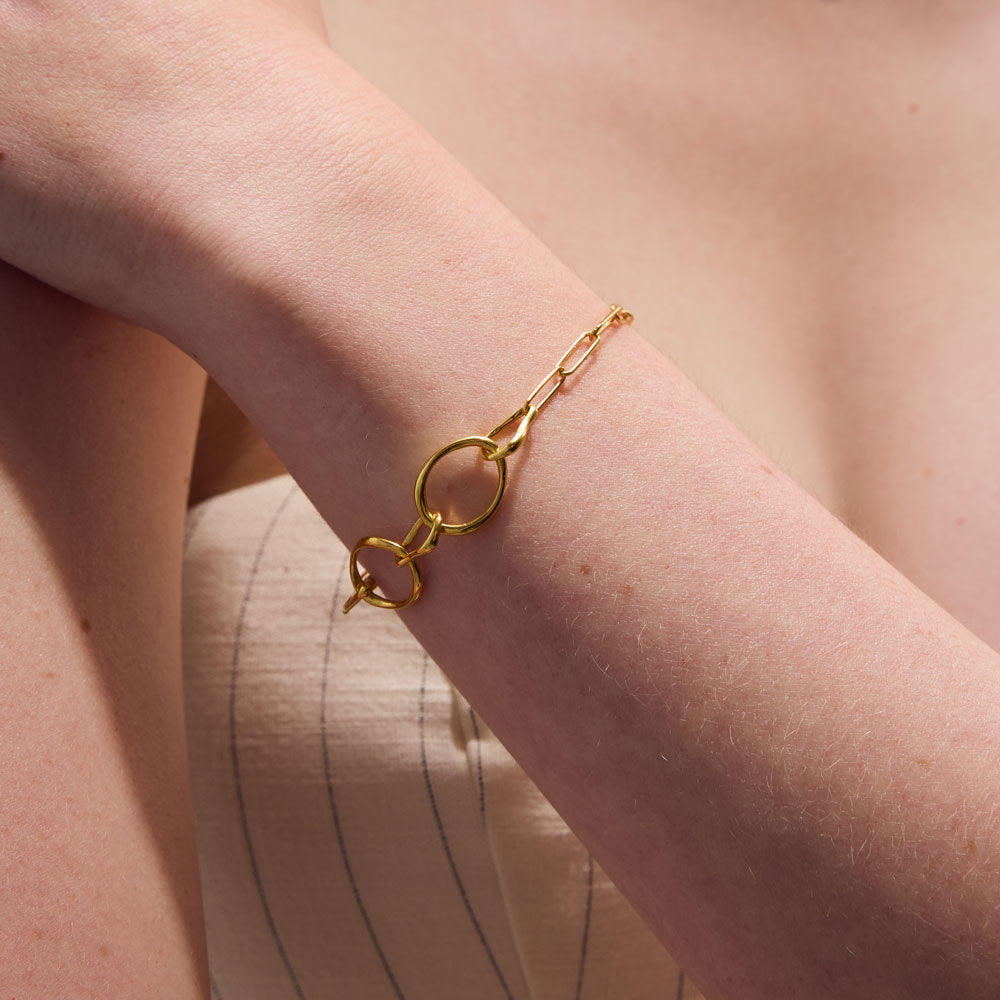 Strolling bracelet gold