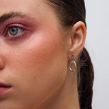 Strolling earrings silver