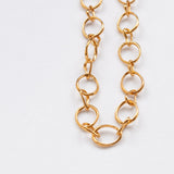 Strolling necklace gold
