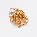 Strolling necklace gold