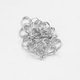 Strolling necklace silver
