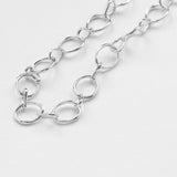 Strolling necklace silver