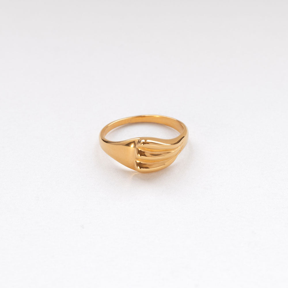 Surfing ring gold