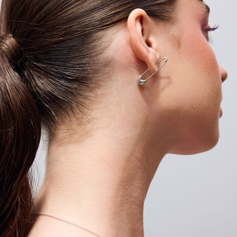 Vibing earring silver