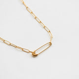 Vibing necklace gold