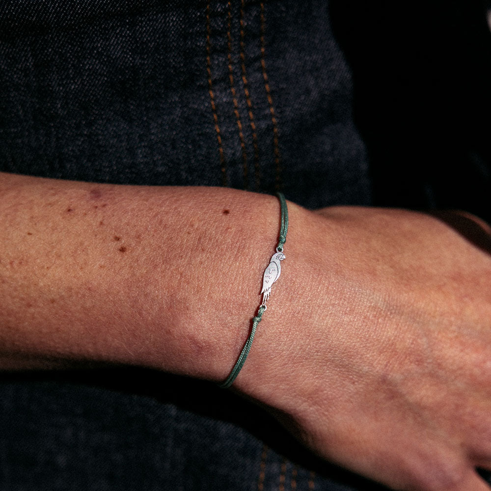 Αθήνα κέντρο parakeet bracelet silver