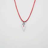 Μου'χεις Κλέψει την Καρδιά vol.II necklace with thread silver