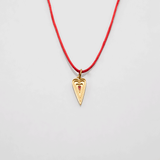 Μου'χεις Κλέψει την Καρδιά vol.II necklace with thread gold