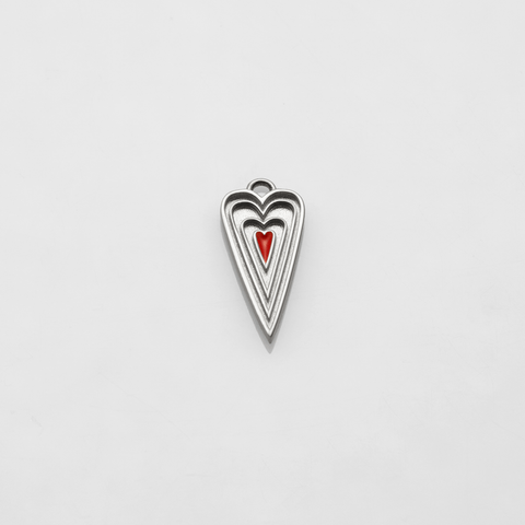 Μου'χεις Κλέψει την Καρδιά vol.II hoop charm silver