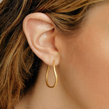 Sirène alto hoops gold