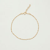 Suki anklet gold