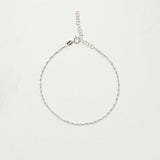 Suki anklet silver