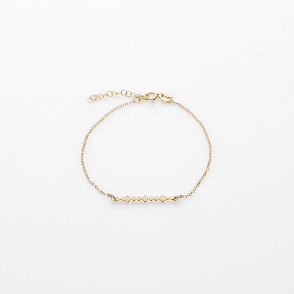 Alexa bracelet 14K yellow gold