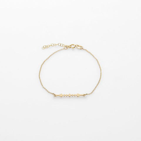 Alexa bracelet 14K yellow gold