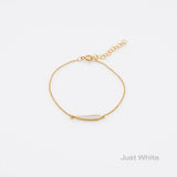 just white