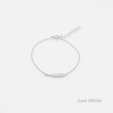 just white