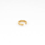 Tiny Treasures navette cuff earring gold