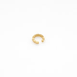 Tiny Treasures navette cuff earring gold