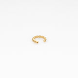 Tiny Treasures puff cuff earring gold