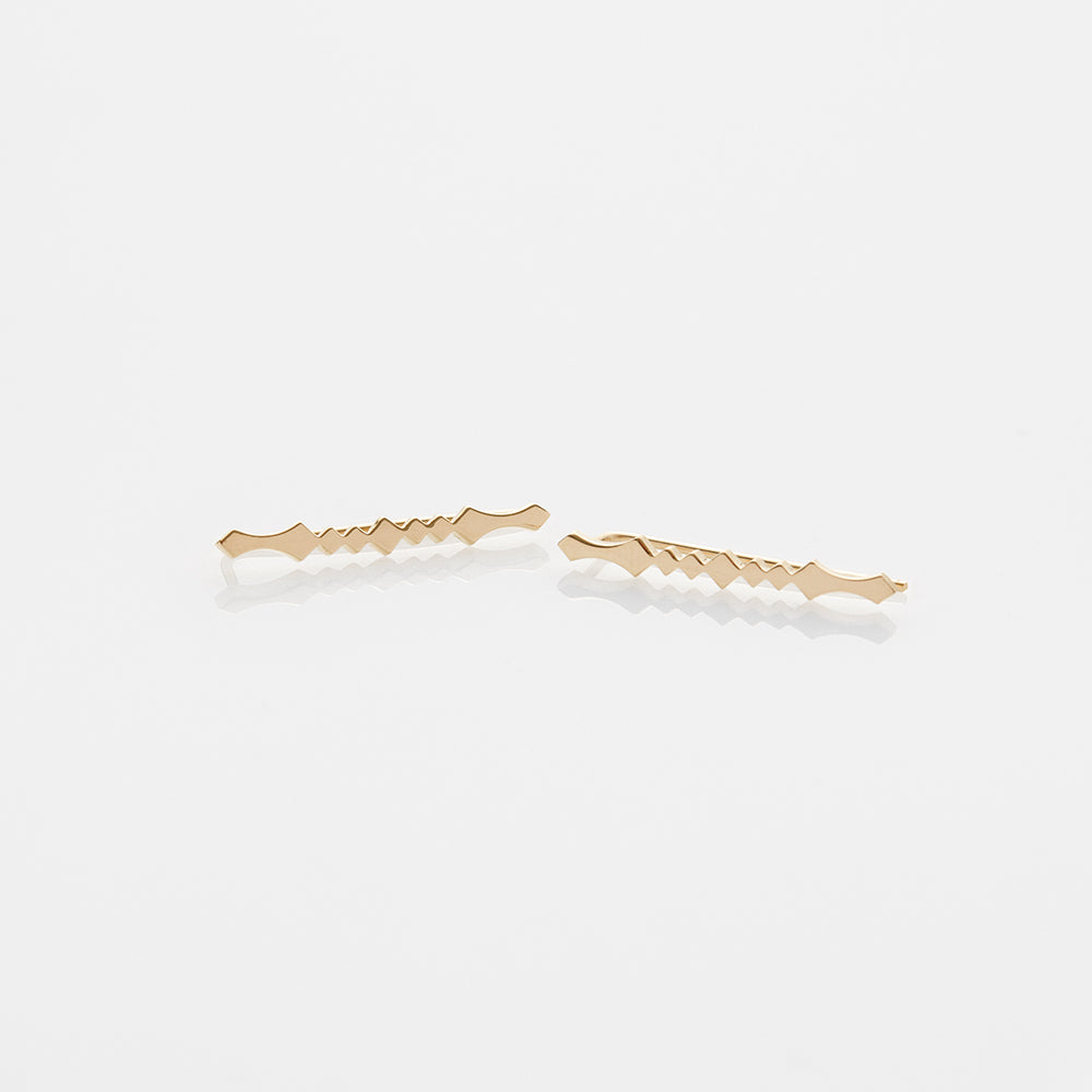 Alexa earrings 14K yellow gold