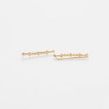 Alexa earrings 14K yellow gold