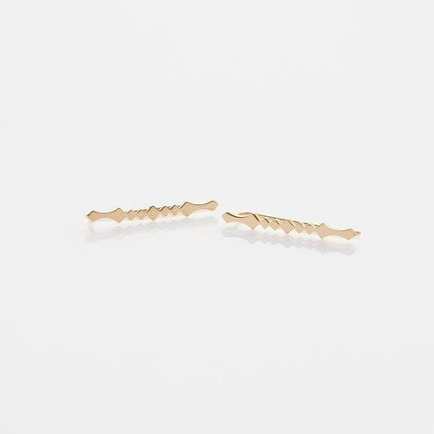 Alexa earrings 14K yellow gold