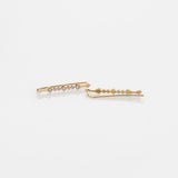 Alexa earrings 14K yellow gold with diamonds
