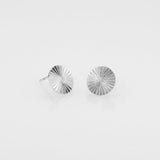 Sea & Sun sun stud earrings silver
