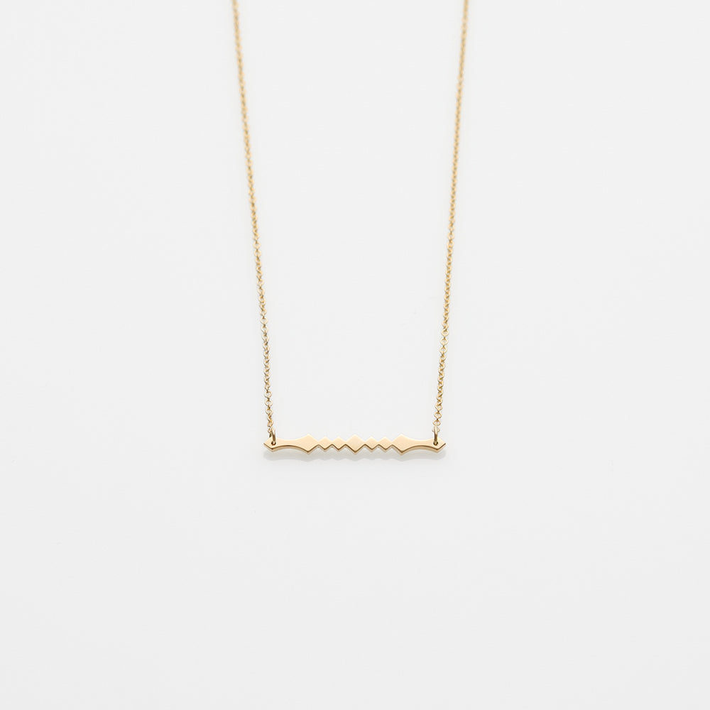 Alexa necklace 14K yellow gold