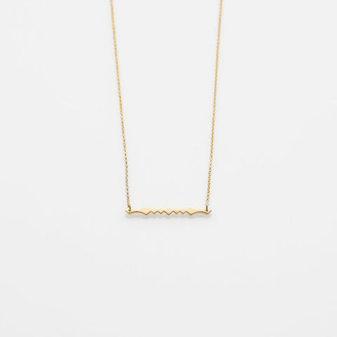 Alexa necklace 14K yellow gold