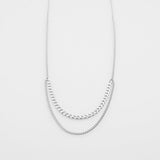 Stevie 3 necklace silver