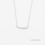 just white